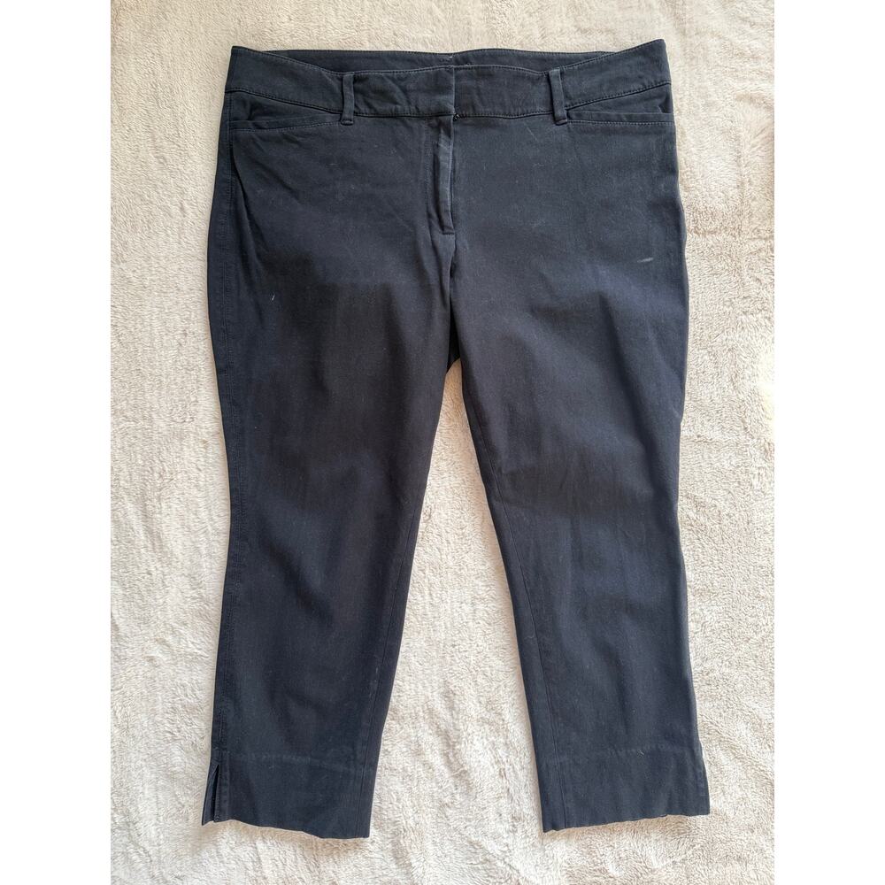 WHBM White House Black Market Crop Leg Pants Size 12